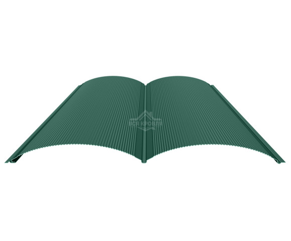 Блок-хаус с микрогофрой 0.5 MAT RAL 6005