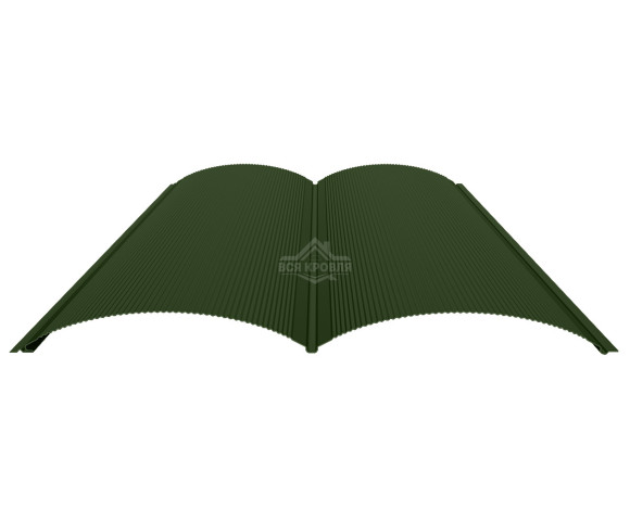 Блок-хаус с микрогофрой 0.5 Полиэстер RAL 6020