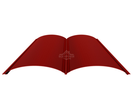 Блок-хаус с микрогофрой 0.5 Полиэстер RAL 3011