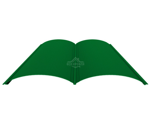 Блок-хаус с микрогофрой 0.5 Полиэстер RAL 6002