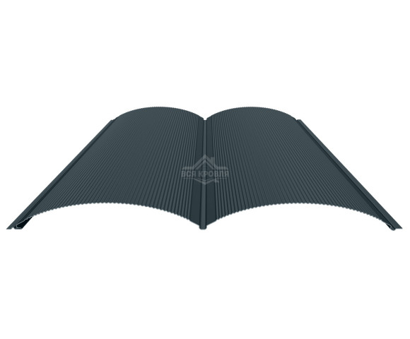 Блок-хаус с микрогофрой 0.5 Полиэстер RAL 7016