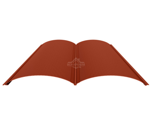 Блок-хаус с микрогофрой 0.5 MAT RAL 8004