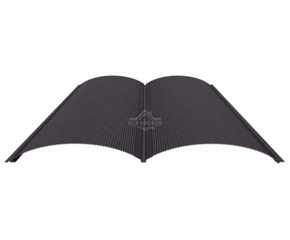 Блок-хаус с микрогофрой 0.5 MAT RAL 8019