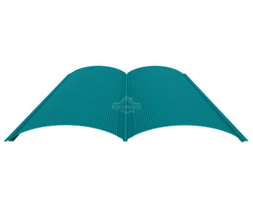 Блок-хаус с микрогофрой 0.5 Полиэстер RAL 5021