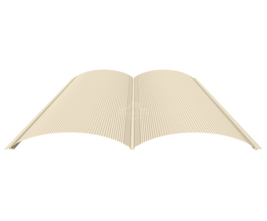 Блок-хаус с микрогофрой 0.5 Полиэстер RAL 1015