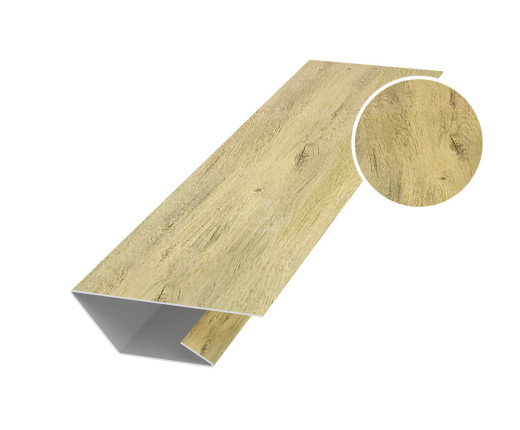 Планка стартово-финишная 50х20х20 для сайдинга Printech Винтаж светлый