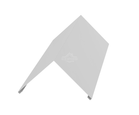 Угол внешний 75х75 для сайдинга Полиэстер RAL 7035