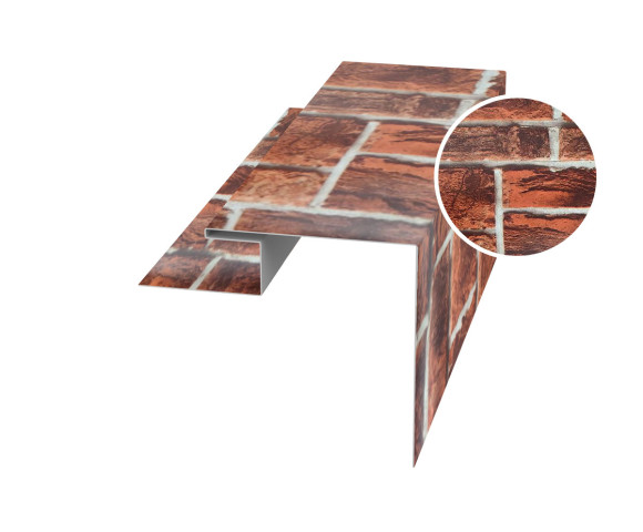 Откос 45х75х85 для сайдинга Printech Кирпич