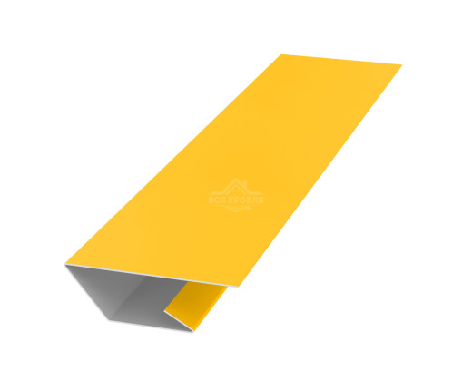 Планка стартово-финишная 50х20х20 для сайдинга Полиэстер RAL 1018