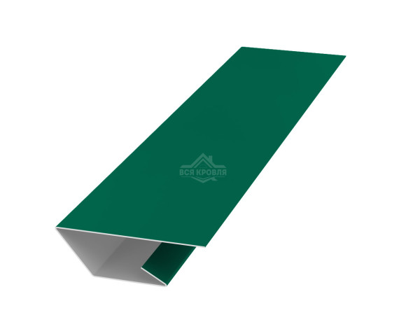 Планка стартово-финишная 50х20х20 для сайдинга Полиэстер RAL 6029