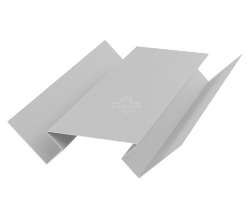 Угол внутренний 45х75х45 для сайдинга Полиэстер RAL 7035