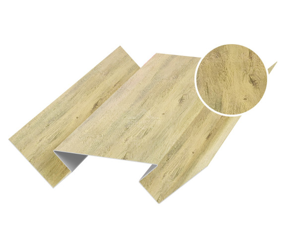 Угол внутренний 45х75х45 для сайдинга Printech Винтаж светлый