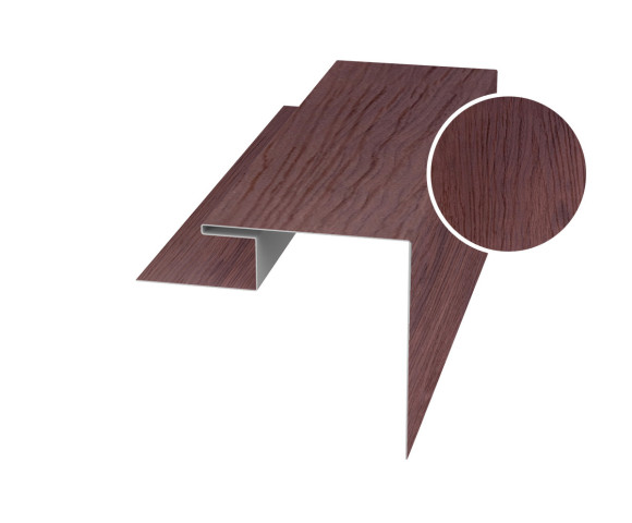 Откос 45х75х85 для сайдинга Printech Темное дерево