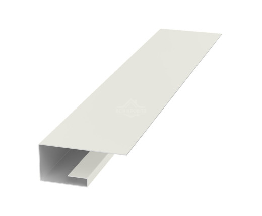 Планка завершающая (J-профиль) 45х20х25 для сайдинга Полиэстер RAL 9002