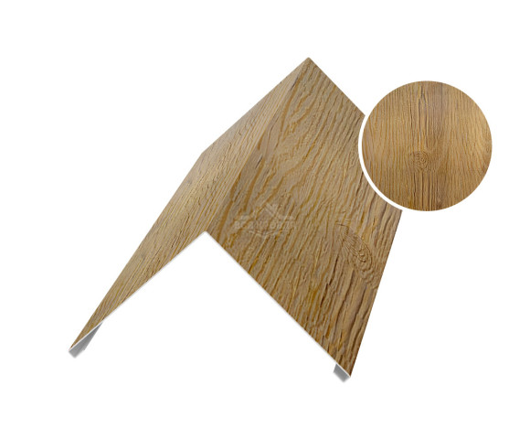 Угол внешний 75х75 для сайдинга Printech Каштан