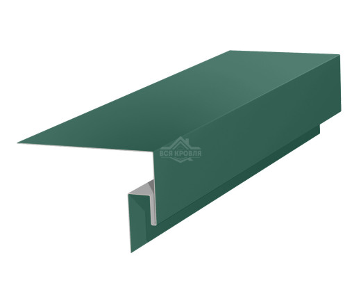 Околооконная фаска сложная (J-фаска) 50х50х200 для сайдинга MAT RAL 6005