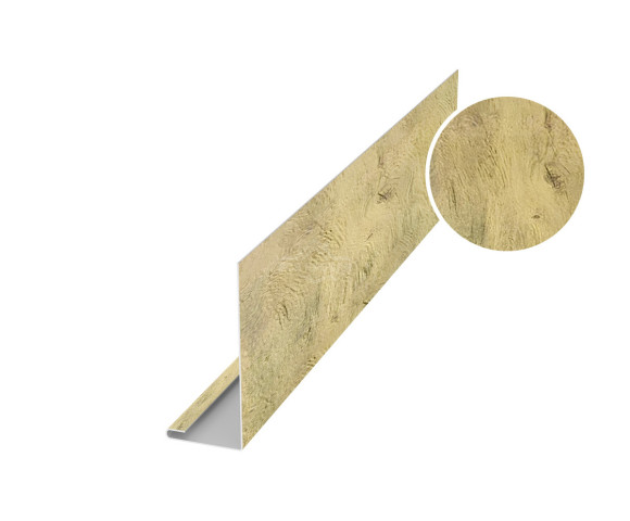 Планка лобовая 40х250 для сайдинга Printech Винтаж светлый