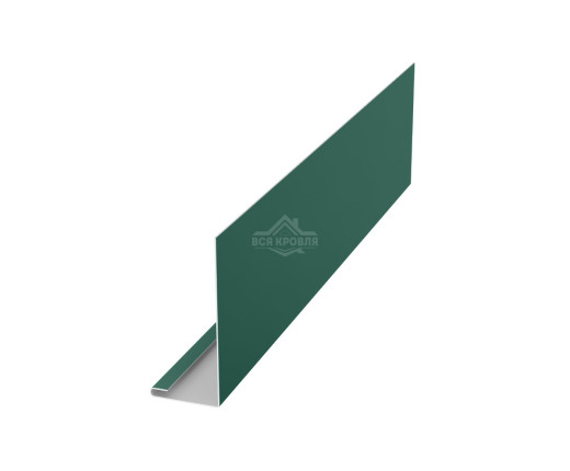 Планка лобовая 40х250 для сайдинга MAT RAL 6005