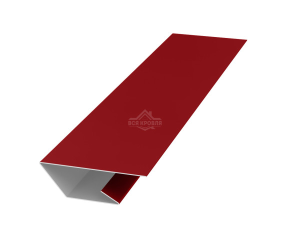 Планка стартово-финишная 50х20х20 для сайдинга Полиэстер RAL 3003