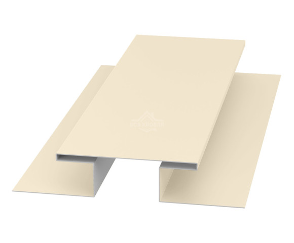 Планка стыковочная (H-профиль) 45х75х45 для сайдинга Полиэстер RAL 1015