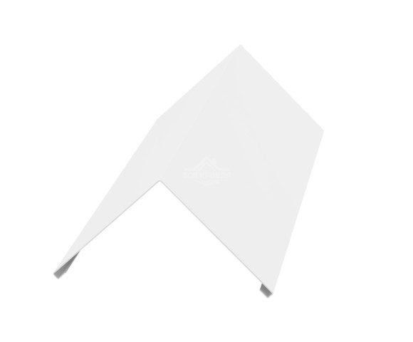 Угол внешний 75х75 для сайдинга Полиэстер RAL 9003