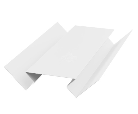 Угол внутренний 45х75х45 для сайдинга Полиэстер RAL 9003