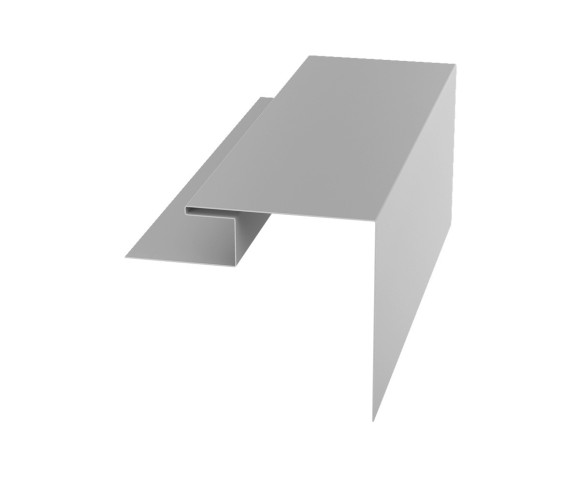 Откос 45х75х85 для сайдинга Полиэстер RAL 9006