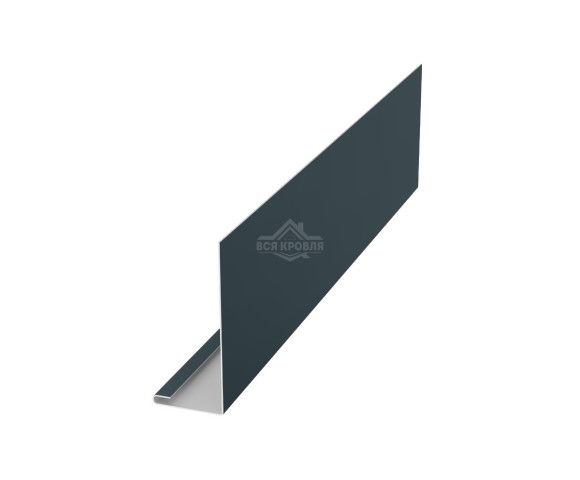 Планка лобовая 40х250 для сайдинга Полиэстер RAL 7016