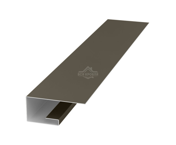 Планка завершающая (J-профиль) 45х20х25 для сайдинга Полиэстер RR-32