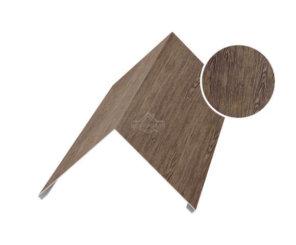 Угол внешний 75х75 для сайдинга Printech Античный дуб