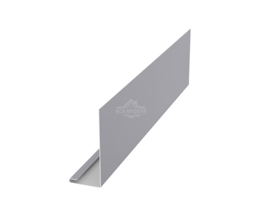 Планка лобовая 40х250 для сайдинга Полиэстер RAL 7004