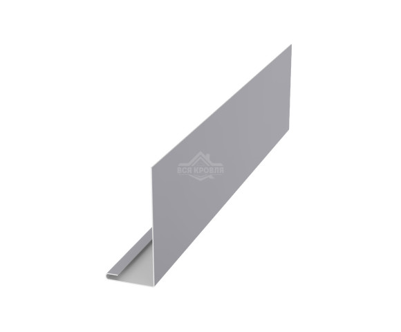 Планка лобовая 40х250 для сайдинга Полиэстер RAL 7004