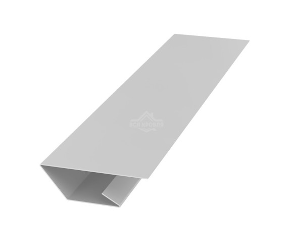 Планка стартово-финишная 50х20х20 для сайдинга Полиэстер RAL 7035