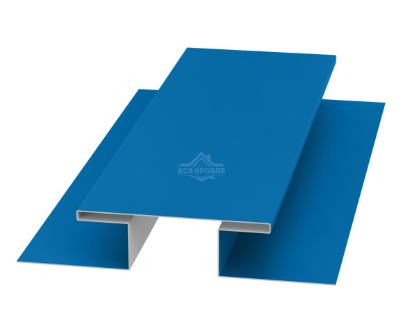 Планка стыковочная (H-профиль) 45х75х45 для сайдинга MAT RAL 5005