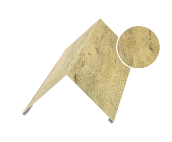 Угол внешний 75х75 для сайдинга Printech Винтаж светлый