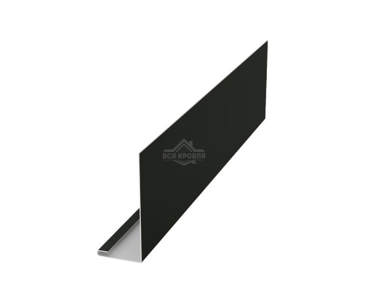 Планка лобовая 40х250 для сайдинга MAT двусторонний RAL 9005