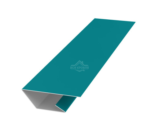 Планка стартово-финишная 50х20х20 для сайдинга Полиэстер RAL 5021