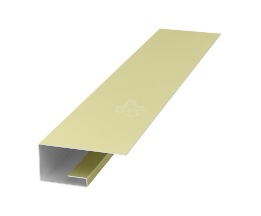 Планка завершающая (J-профиль) 45х20х25 для сайдинга Полиэстер RAL 1014