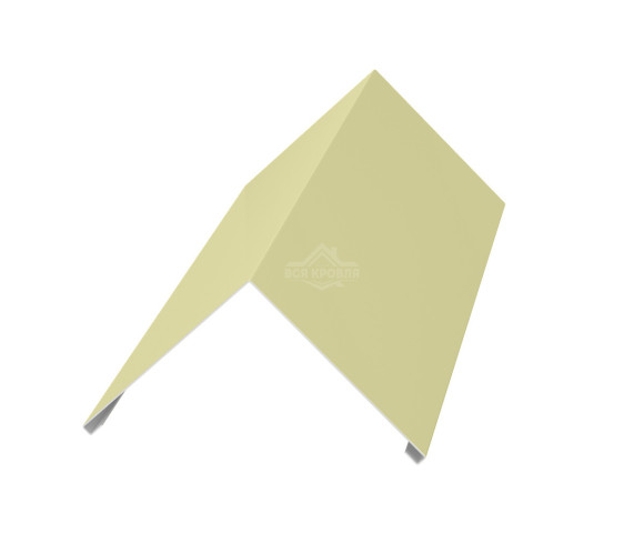 Угол внешний 75х75 для сайдинга Полиэстер RAL 1014