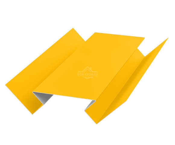 Угол внутренний 45х75х45 для сайдинга Полиэстер RAL 1018