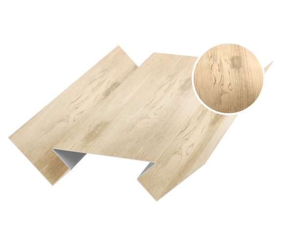 Угол внутренний 45х75х45 для сайдинга Printech Орех