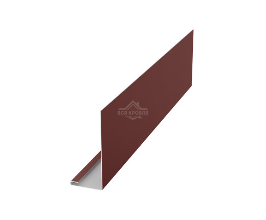 Планка лобовая 40х250 для сайдинга MAT двусторонний RAL 8017