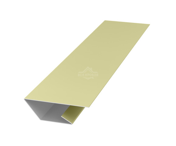 Планка стартово-финишная 50х20х20 для сайдинга Полиэстер RAL 1014