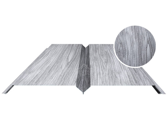 Евробрус Гладкий 0.5 Printech Дымчатый дуб