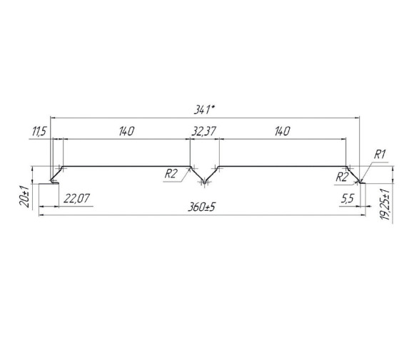 Евробрус Гладкий 0.5 Printech Камень песчаник