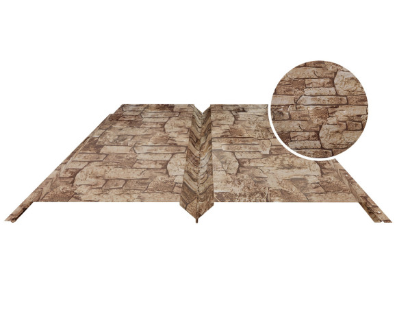 Евробрус Гладкий 0.5 Printech Дикий камень