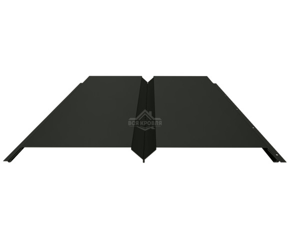 Евробрус Гладкий 0.5 MAT RAL 9005