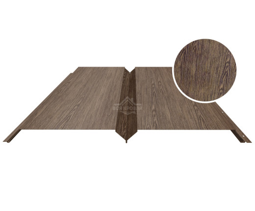 Евробрус Гладкий 0.5 Printech Античный дуб