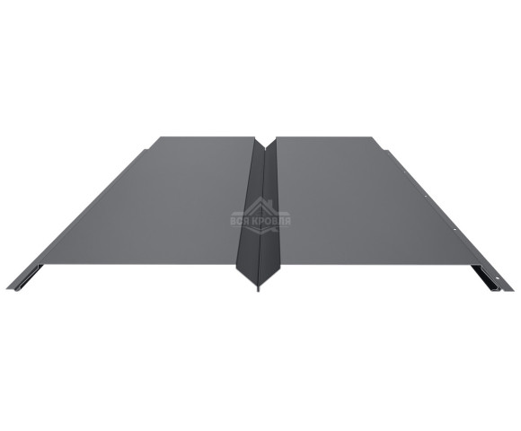 Евробрус Гладкий 0.5 MAT RAL 7024