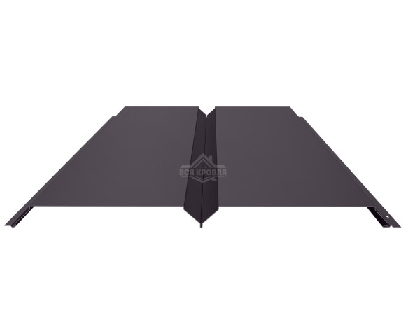 Евробрус Гладкий 0.5 MAT RAL 8019